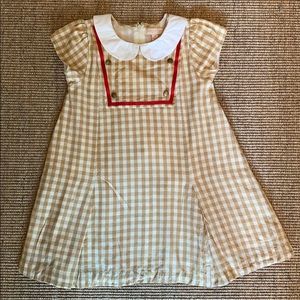 Pink Chicken gingham dress